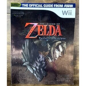 Zelda Twilight Princess Player Strategy Guide Book Nintendo Power Wii GameCube